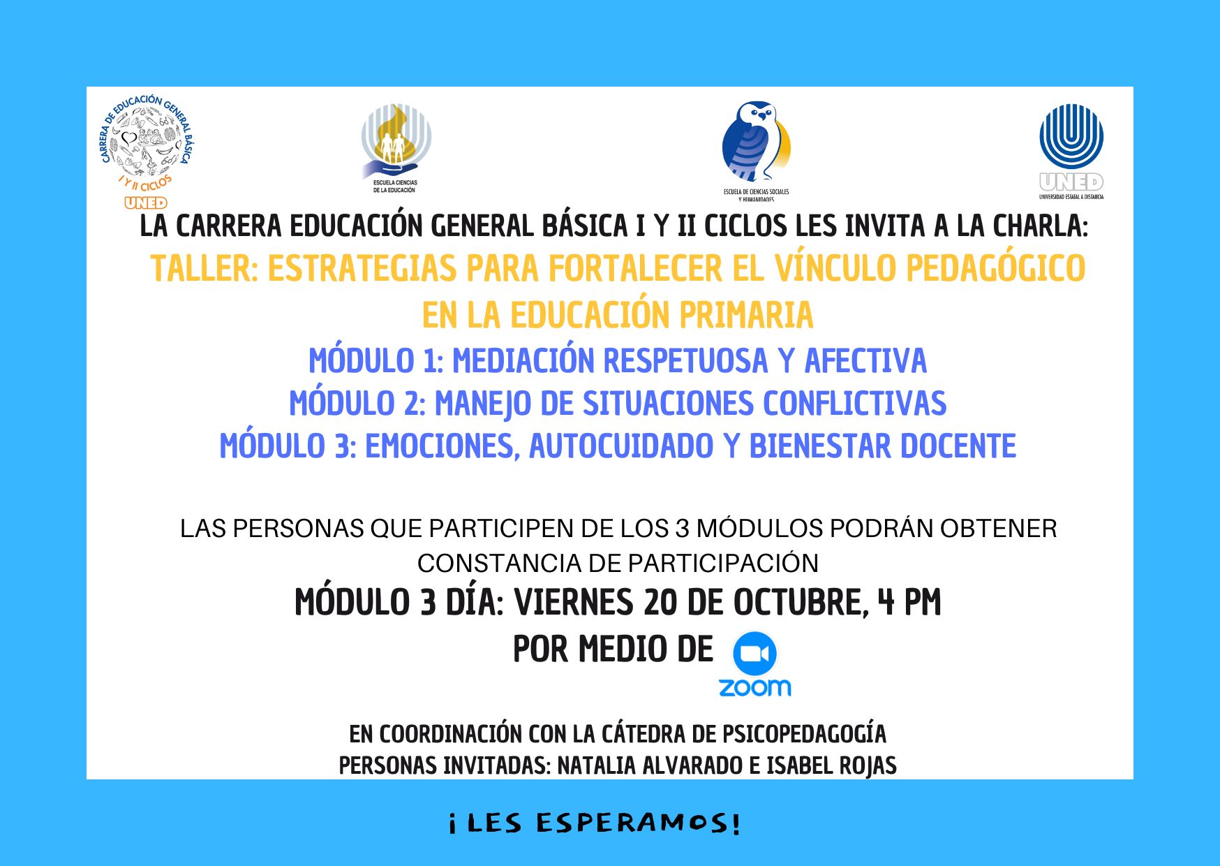Invitación módulo 3