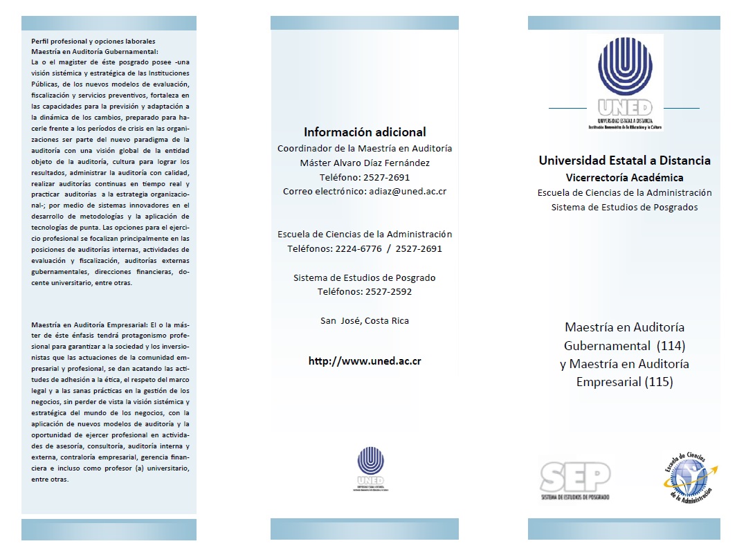 maestría en auditoría
