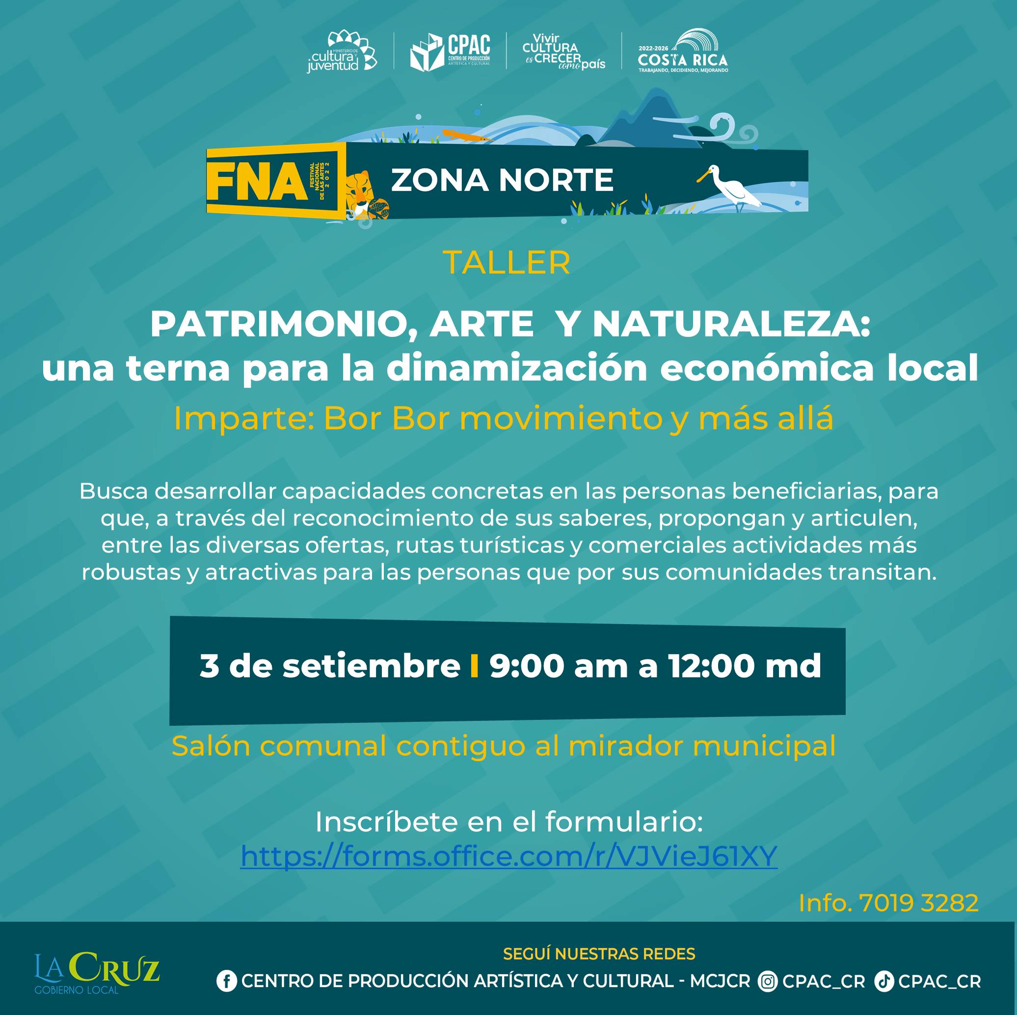 3 setiembre patrimonio 9am