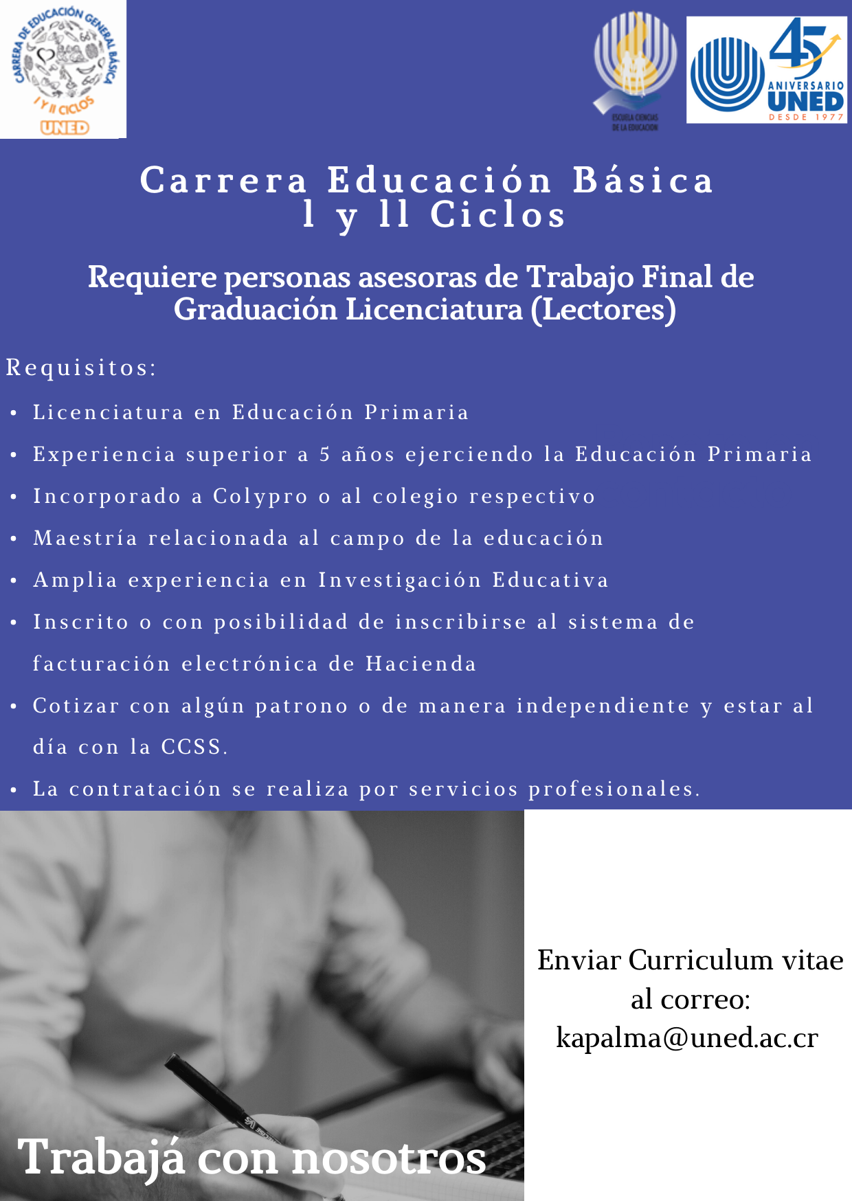 Carrera educación básica l y ll ciclos
