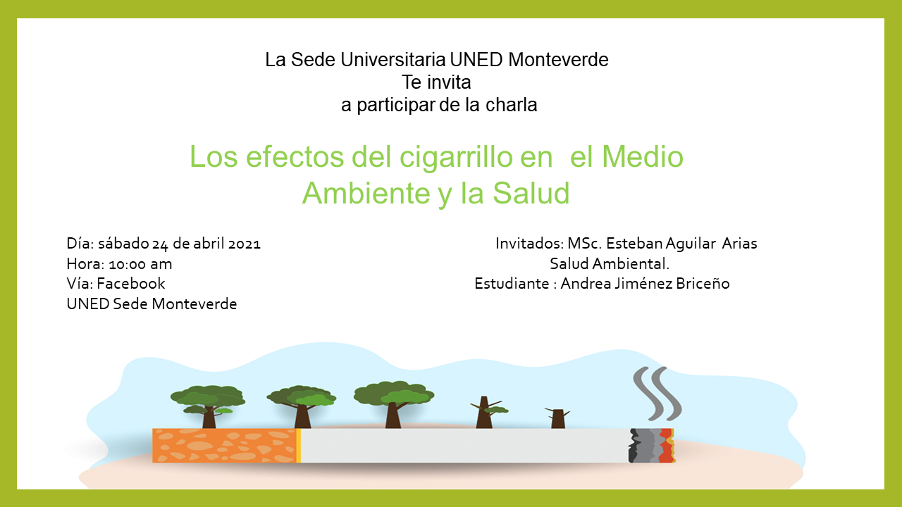 Los efectos del cigarrillo en el medio ambiente