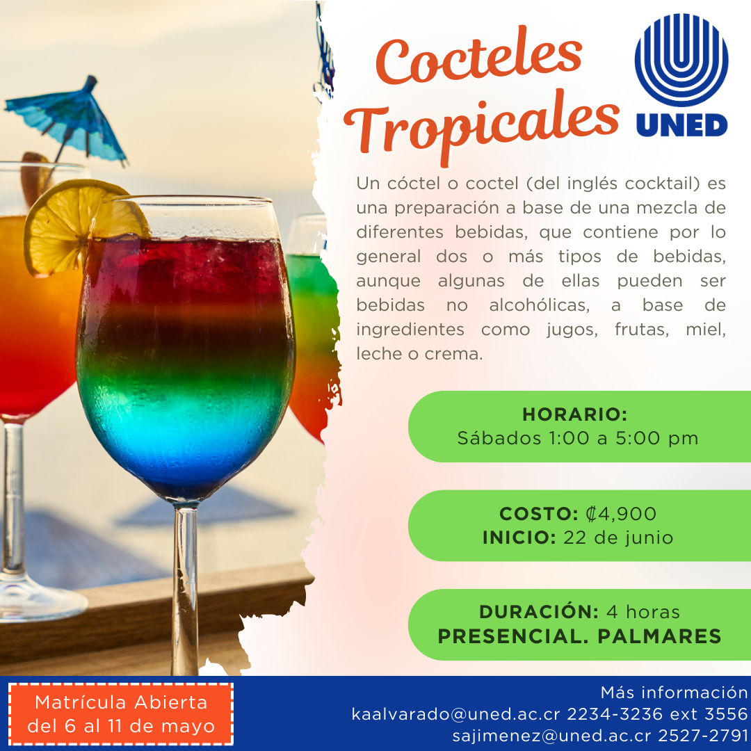 28 Cocteles Tropicales