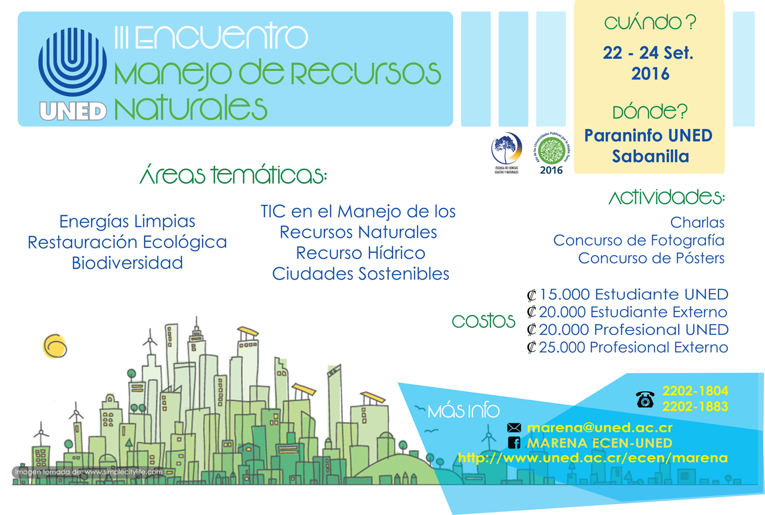 Flyer Encuentro MARENA