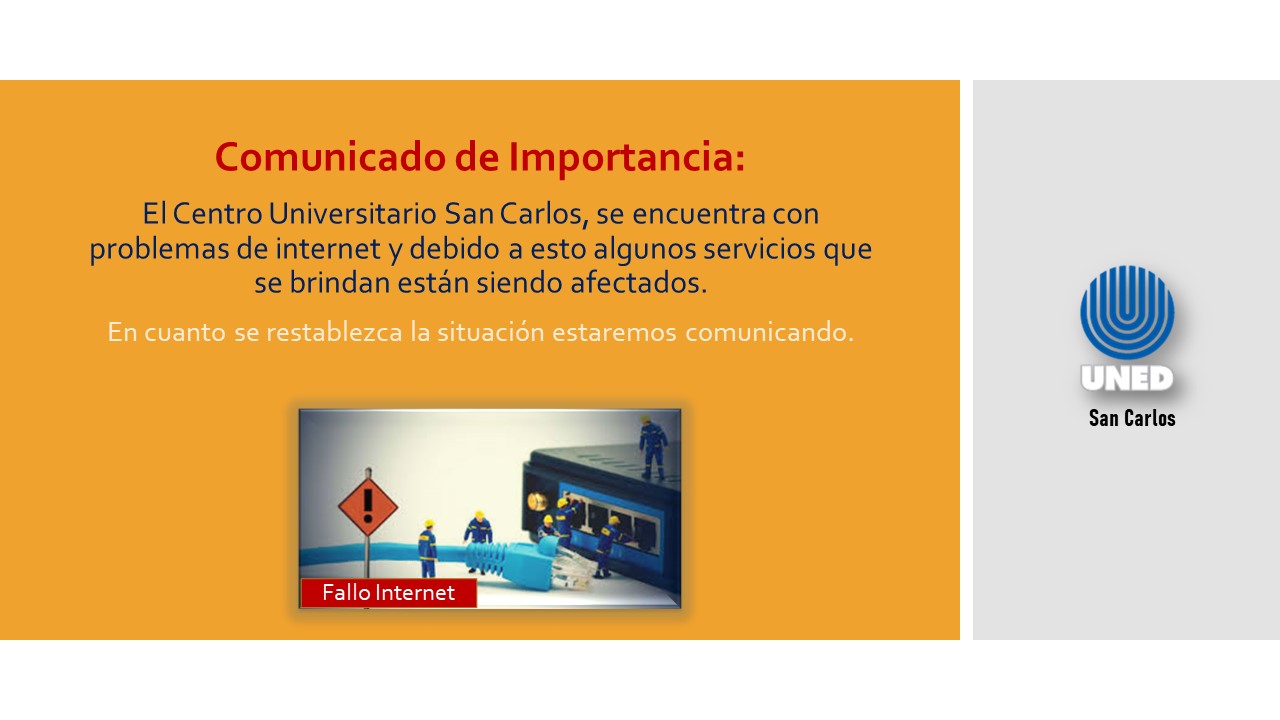 Avería Internet 2021