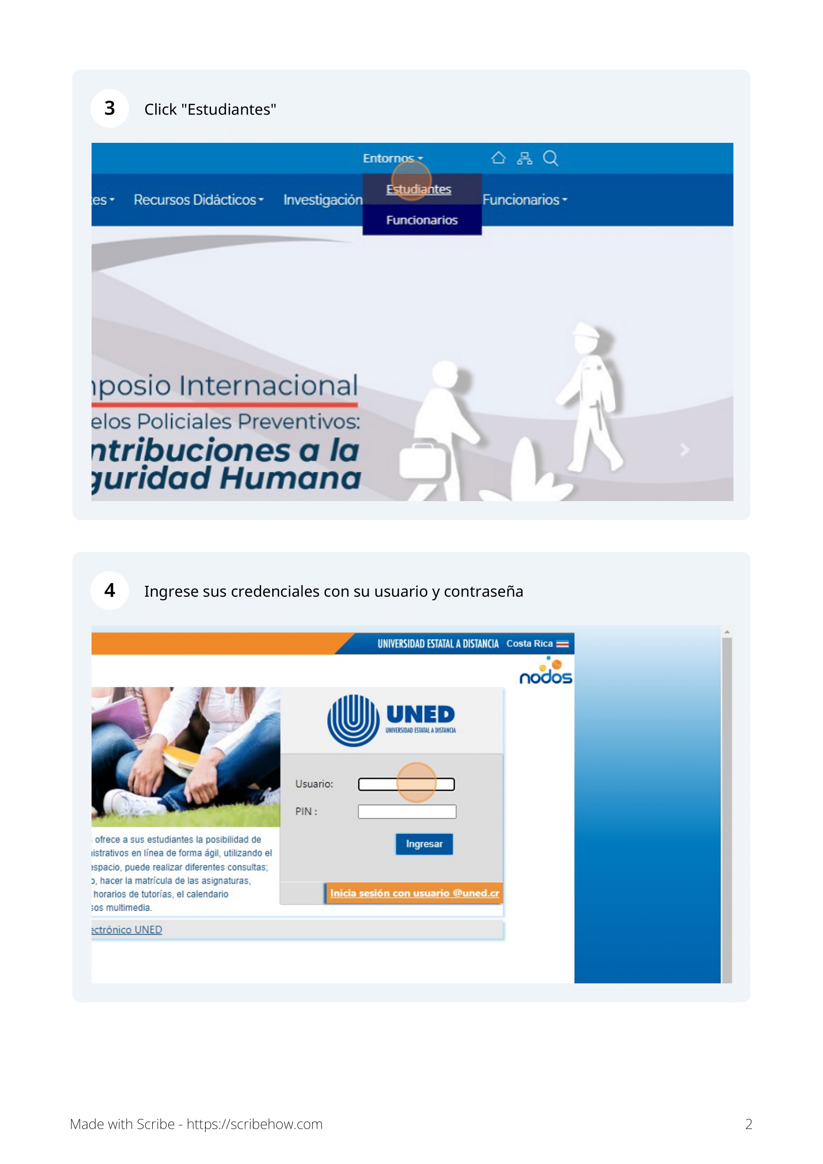 Formulario actualización para personas con beca socioeconómica en la UNED que requieren actualizar información en el tercer cuatrimestre 2023 2