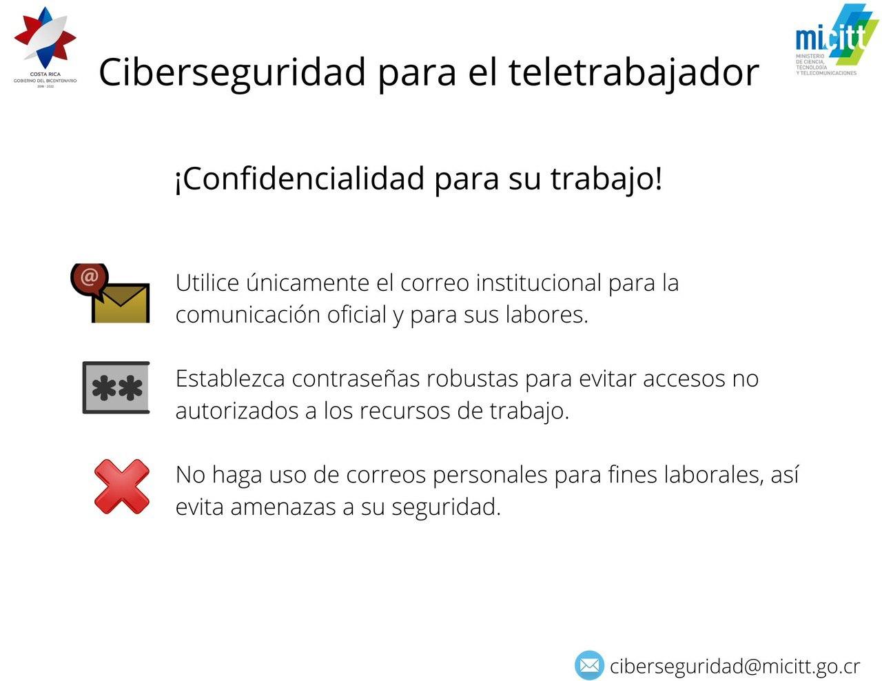 Infografía sobre la importancia de la confidencialidad en el trabajo remoto y cómo proteger la información.