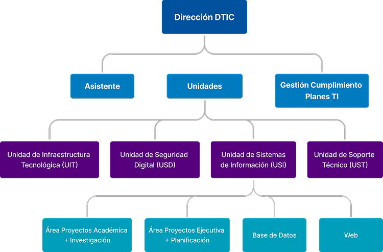 organigrama dtic 1